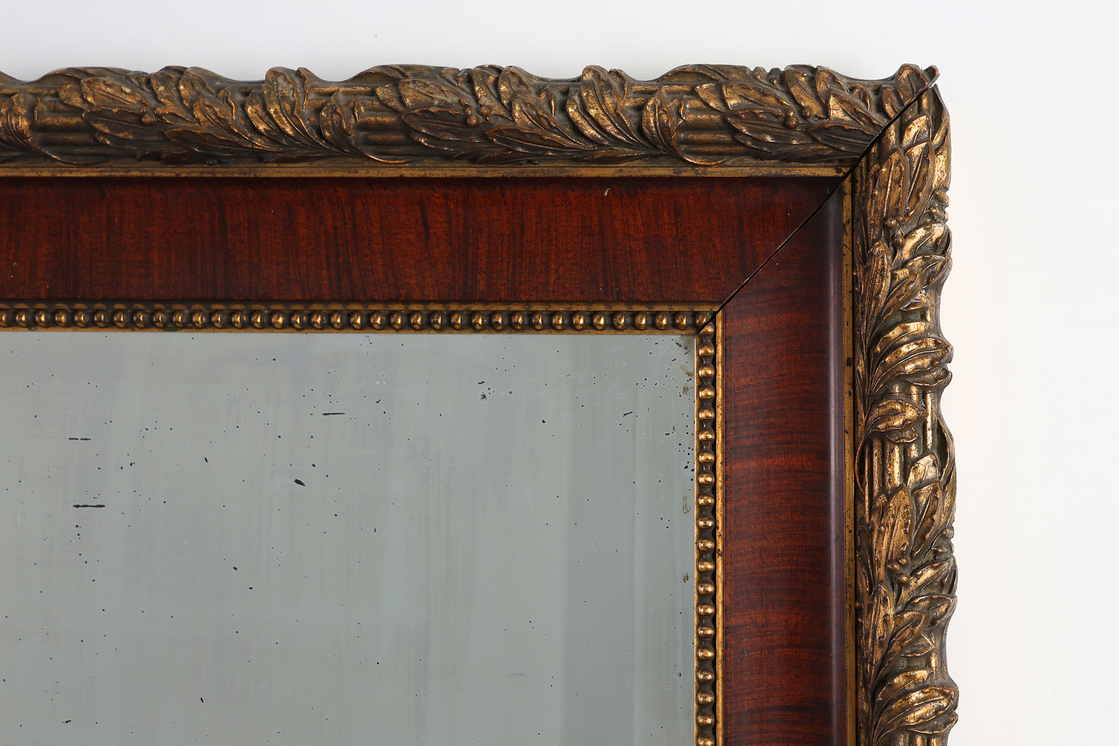 French classical mirror with gilded details, ca. 1900thumbnail